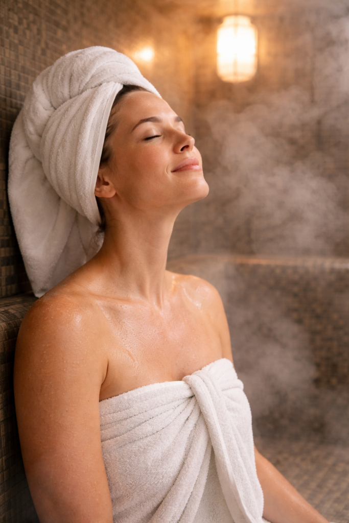 steam room for respiratory health daily wellness
