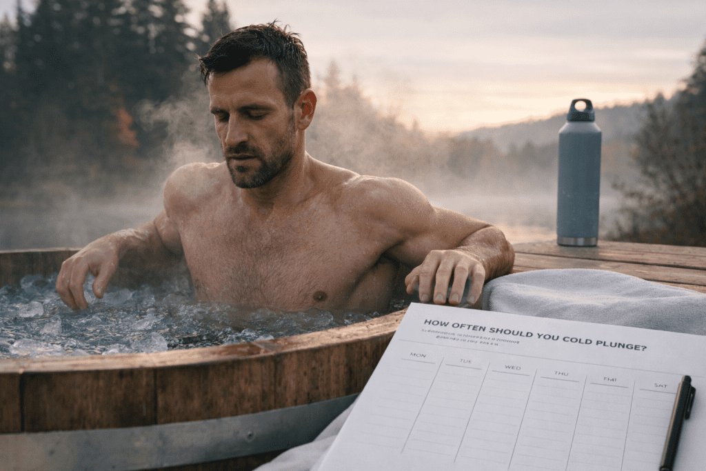 how often should you cold plunge at home routine tips