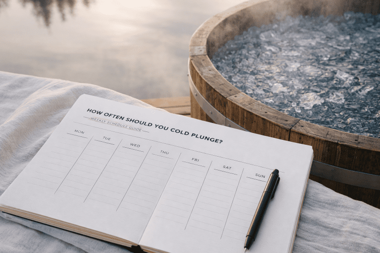 how often should you cold plunge weekly schedule guide