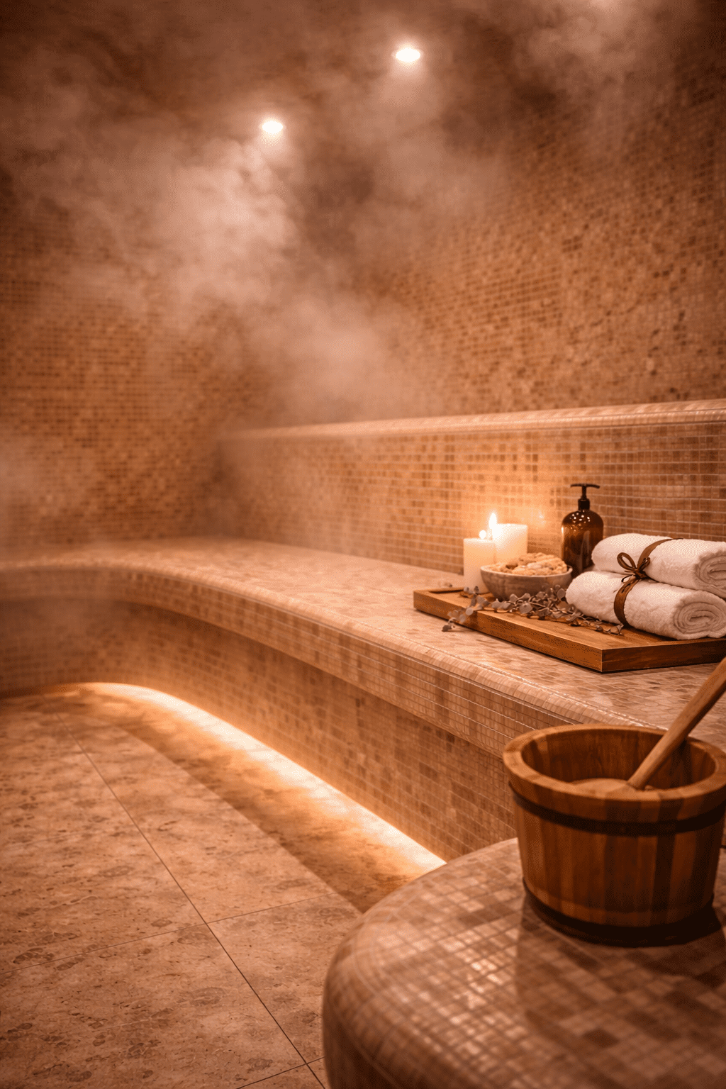 steam room benefits for skin circulation and muscle recovery
