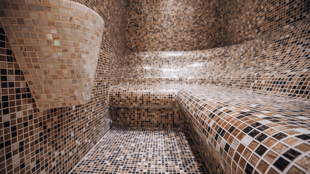 steam room benefits compared to sauna and hot tub heat therapy