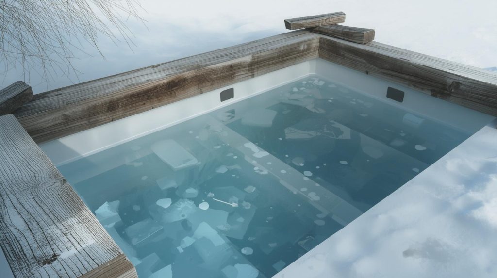 cold plunge tub water temperature home ice bath