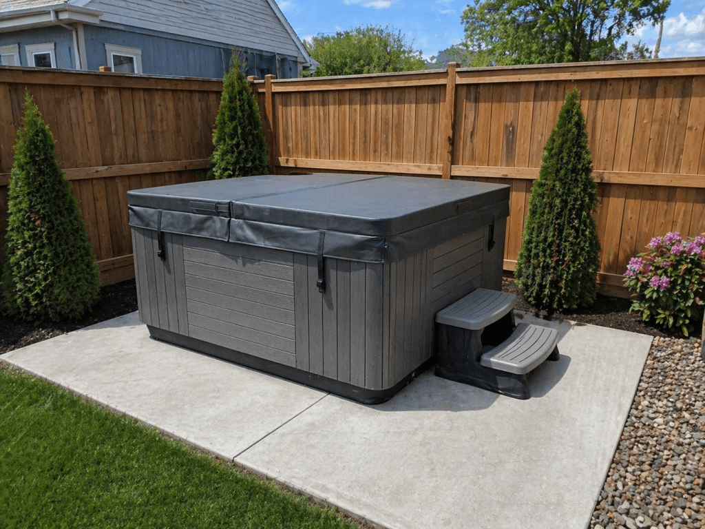  avoiding hot tub installation mistakes concrete pad setup