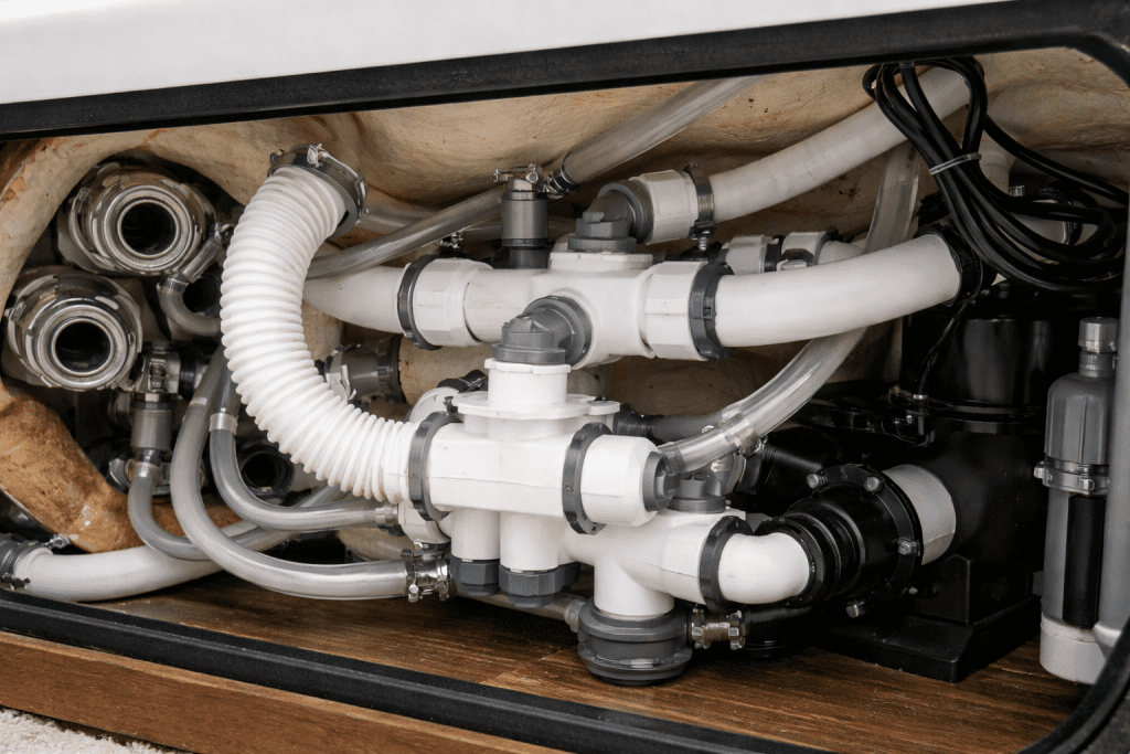 hot tub plumbing requirements