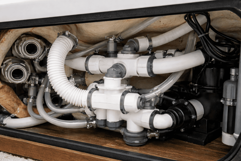 hot tub plumbing requirements
