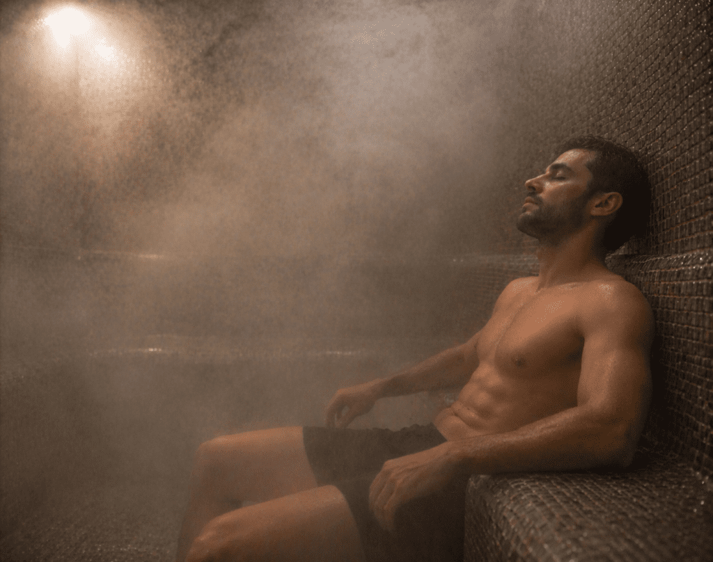 do steam rooms help muscle recovery benefits explained