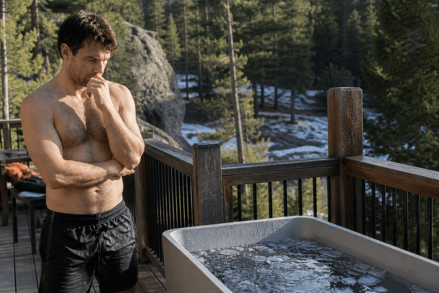 who should avoid ice baths