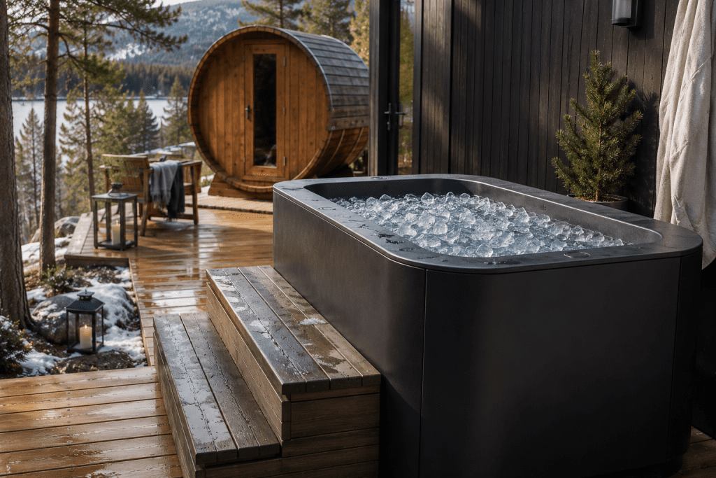 cold plunge safety ice bath vs professional system
