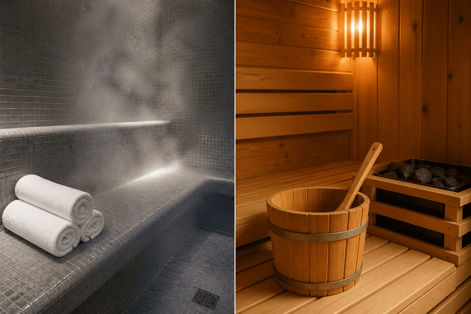 steam vs sauna for skin