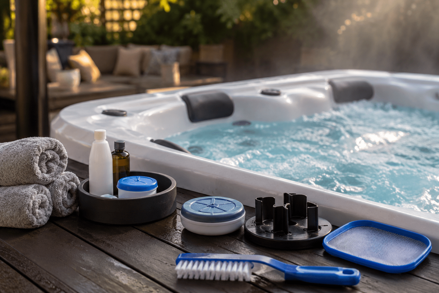 must-have hot tub accessories
