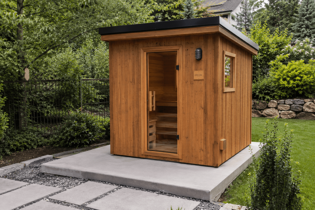 foundation requirements for outdoor saunas]