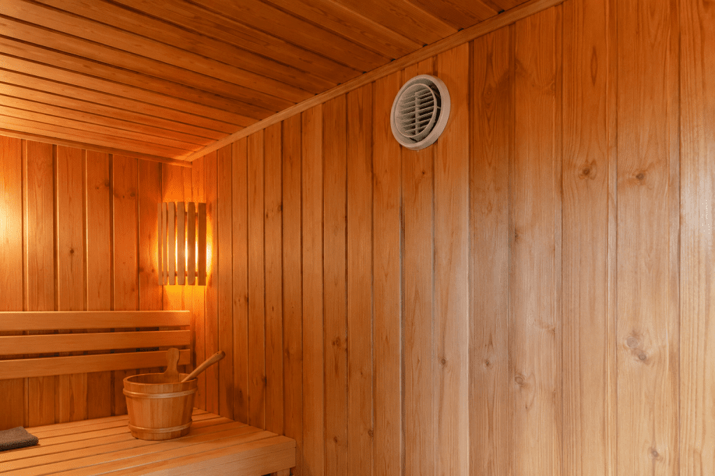ventilation for indoor saunas