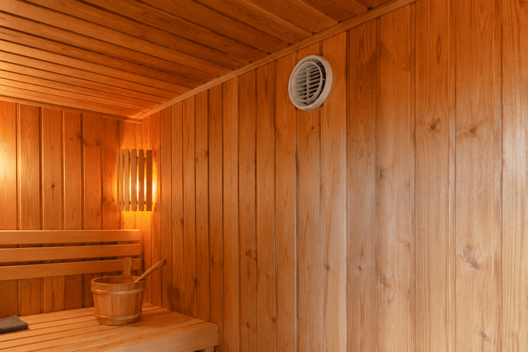 ventilation for indoor saunas