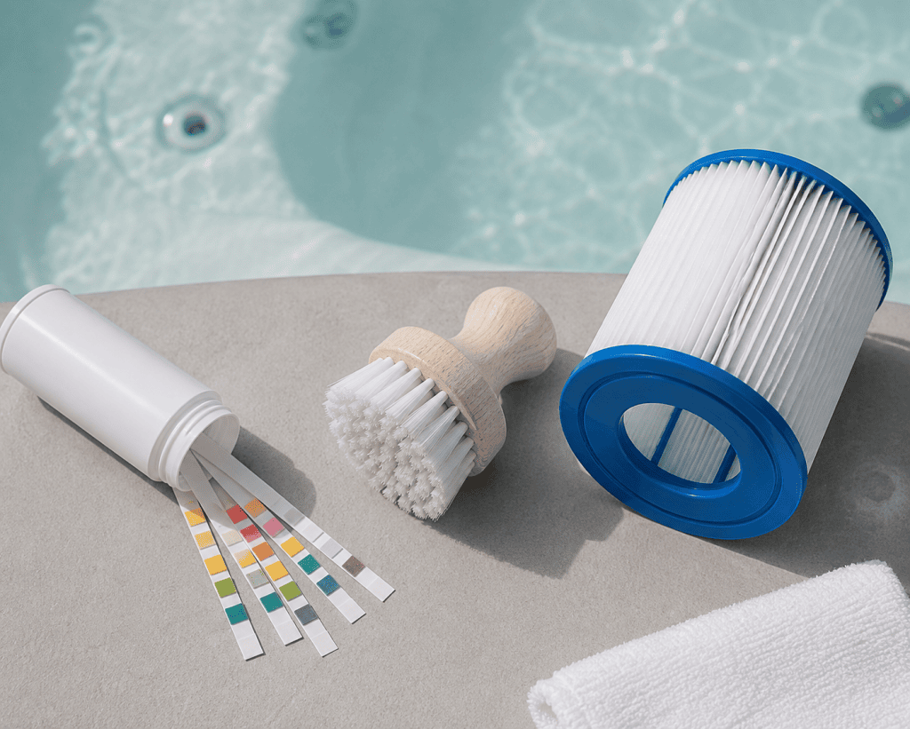  hot tub cleaning schedule 