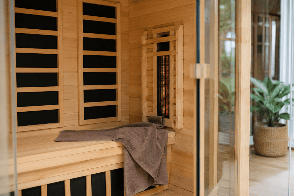 home infrared sauna cabin